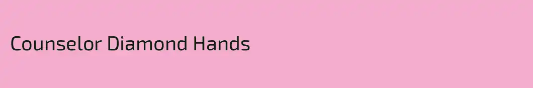 Counselor Diamond Hands